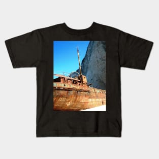 Zakynthos Shipwreck Kids T-Shirt